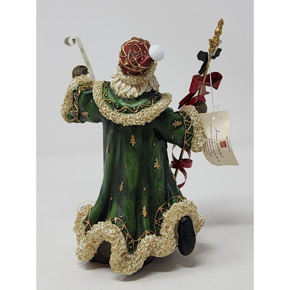 Vintage Home Interiors Classic Santa Clause Holding Naughty & Nice List NIB - Picture 4 of 12